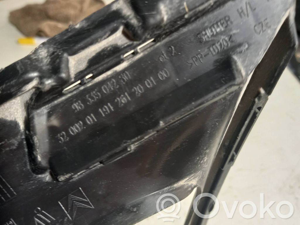 Citroen C3 Verkleidung Nebelscheinwerfer / Gitter vorne 