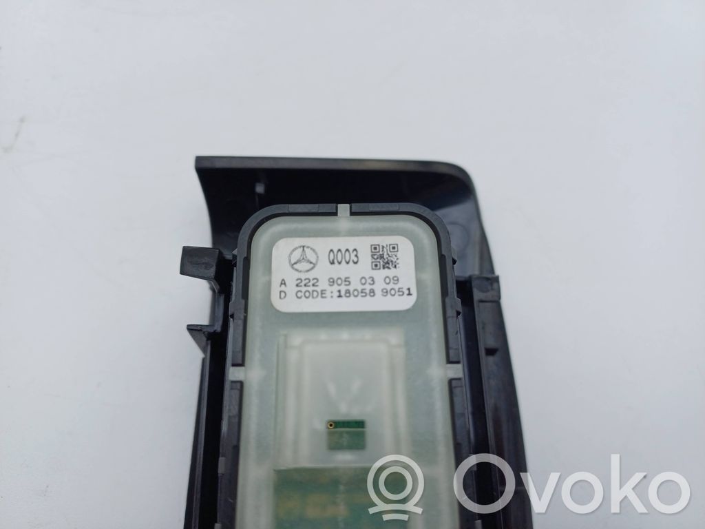 Mercedes-Benz E W213 Electric window control switch 