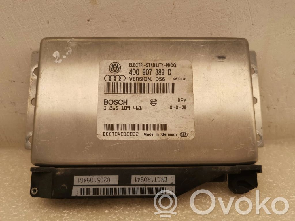 Audi A8 S8 D2 4D ESP (stability system) control unit 