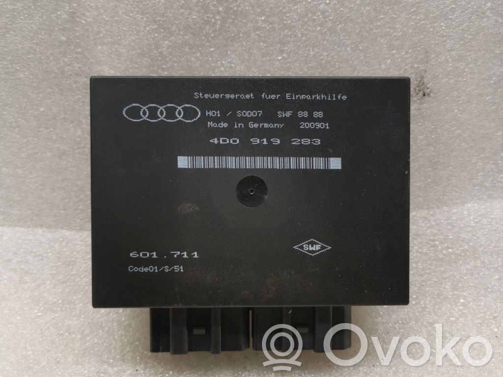 Audi A8 S8 D2 4D Parking PDC control unit/module 