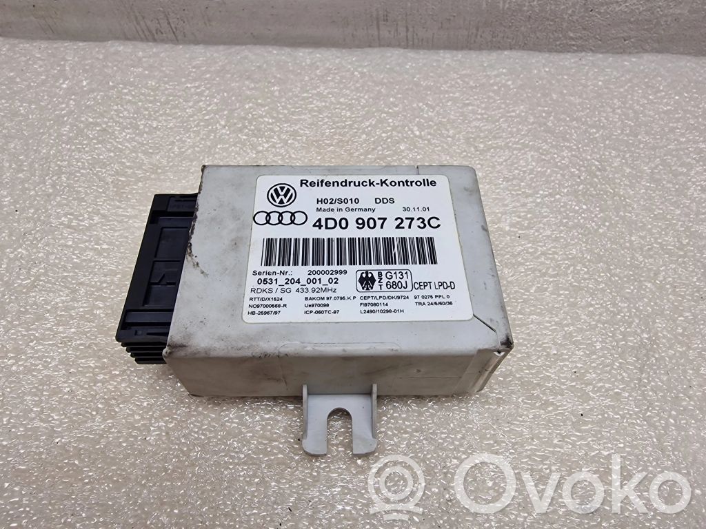 Audi A8 S8 D2 4D Tire pressure control unit 