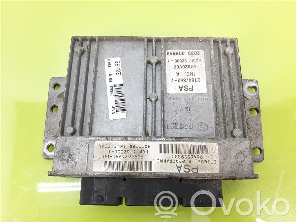 Citroen Xsara Picasso Engine control unit/module 