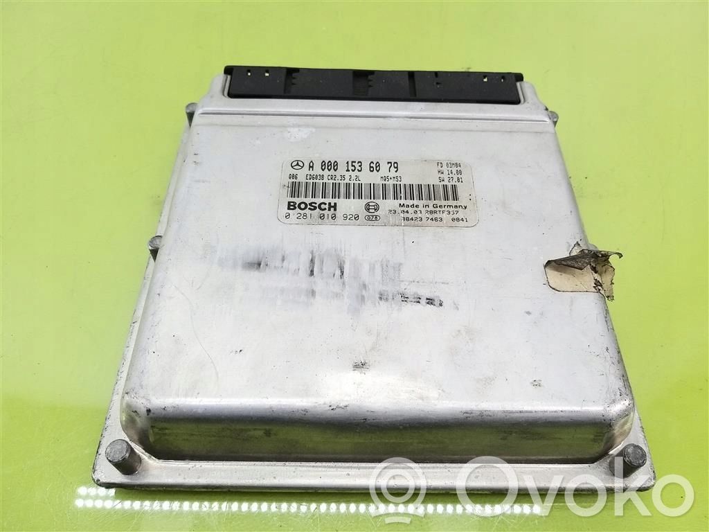 Mercedes-Benz Sprinter W901 W902 W903 W904 Engine control unit/module 