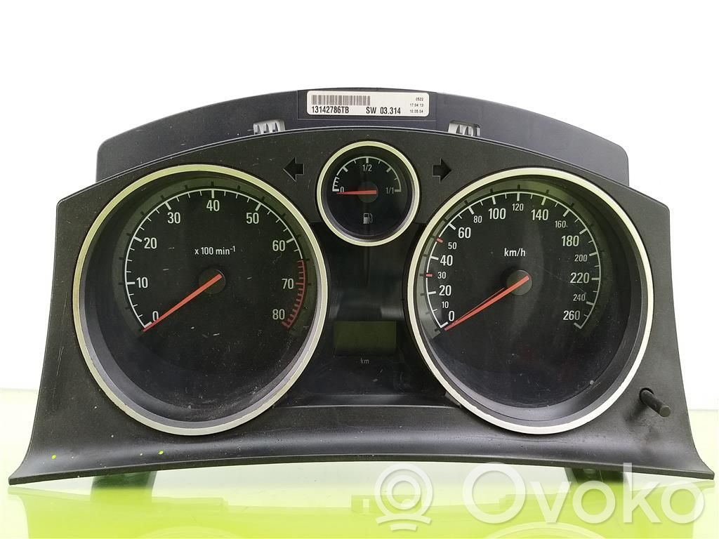 Opel Astra H Licznik / Prędkościomierz 