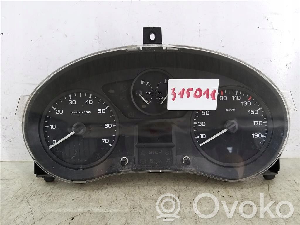 Citroen Jumpy Speedometer (instrument cluster) 
