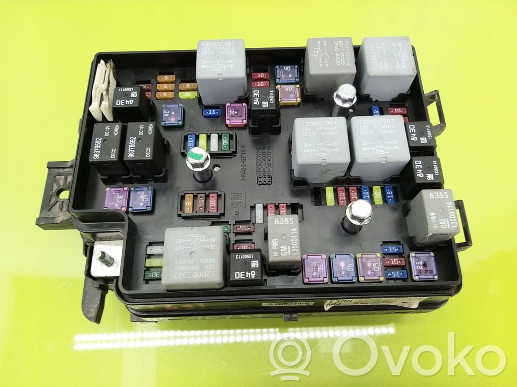 Chevrolet Aveo Fuse box set 