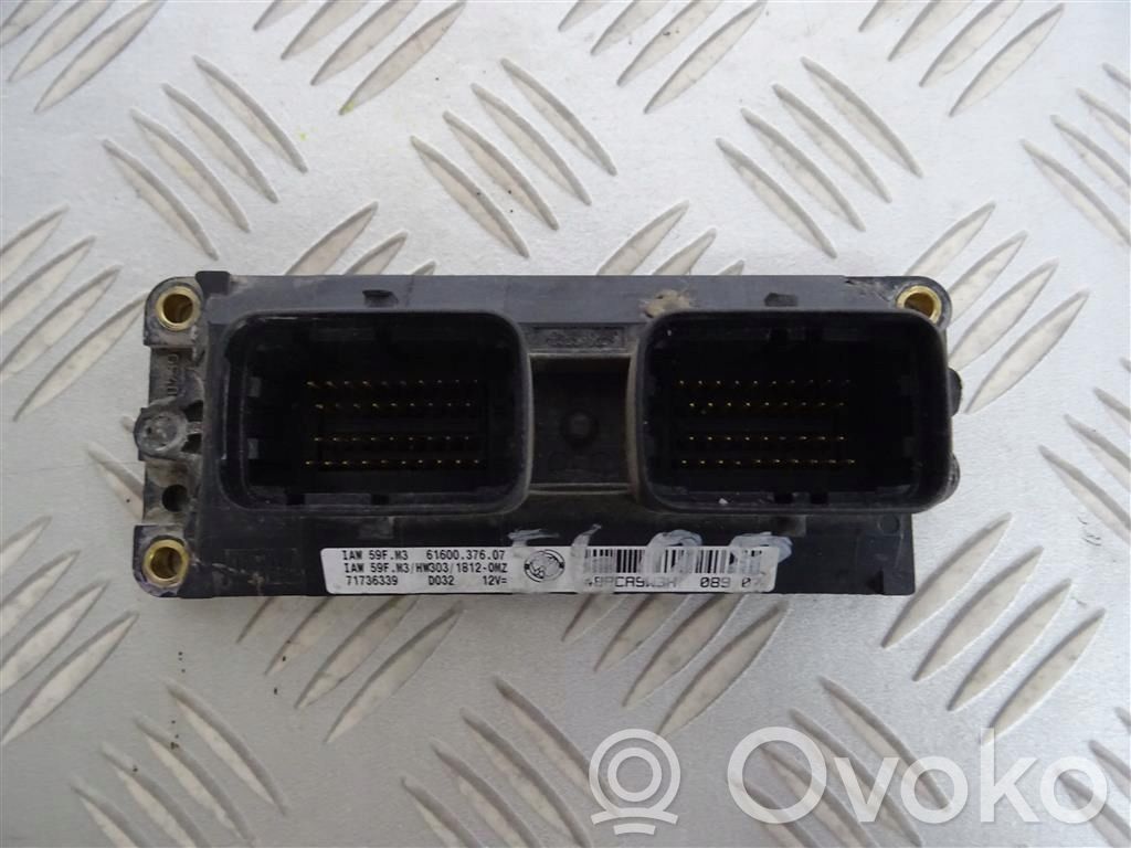 Fiat Punto Evo Engine control unit/module 