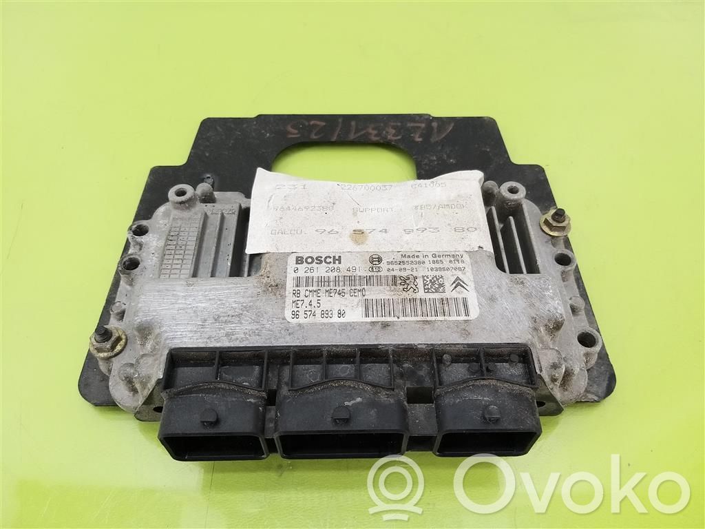Citroen C4 I Engine control unit/module 