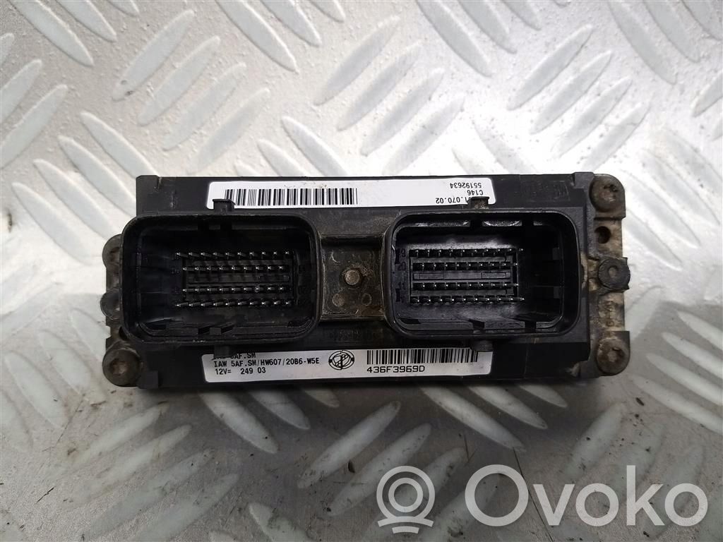 Fiat Panda III Engine control unit/module 
