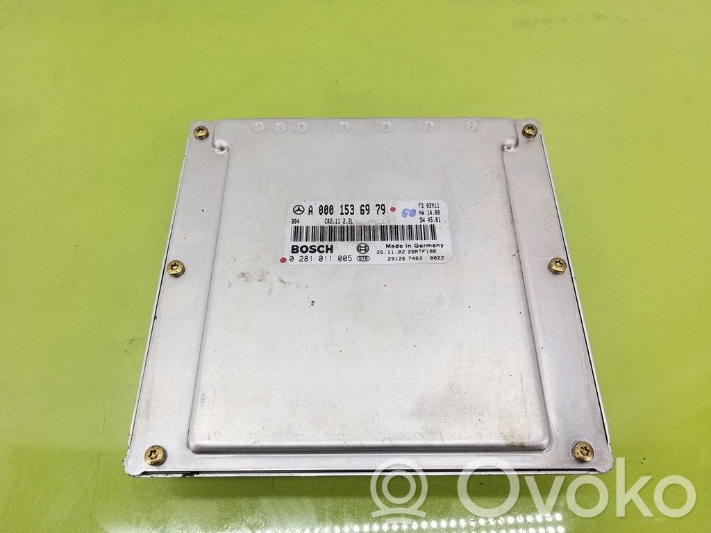 Mercedes-Benz C W203 Sterownik / Moduł ECU 