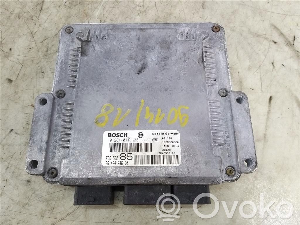 Peugeot 807 Unitate/modul de control motor 