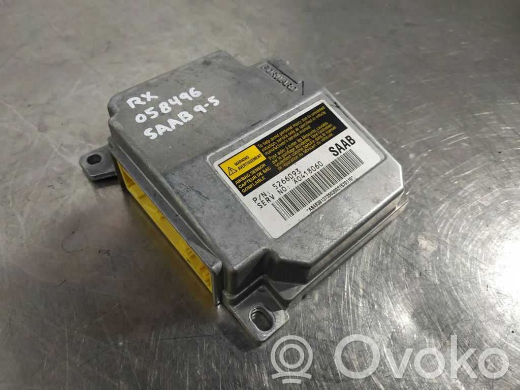 Unidad de control/módulo del Airbag   5266093