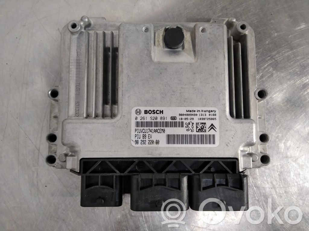 Citroen Berlingo Engine control unit/module 