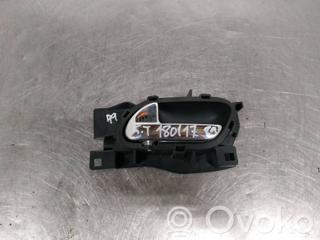 Peugeot 407 Klamka wewnętrzna drzwi tylnych 