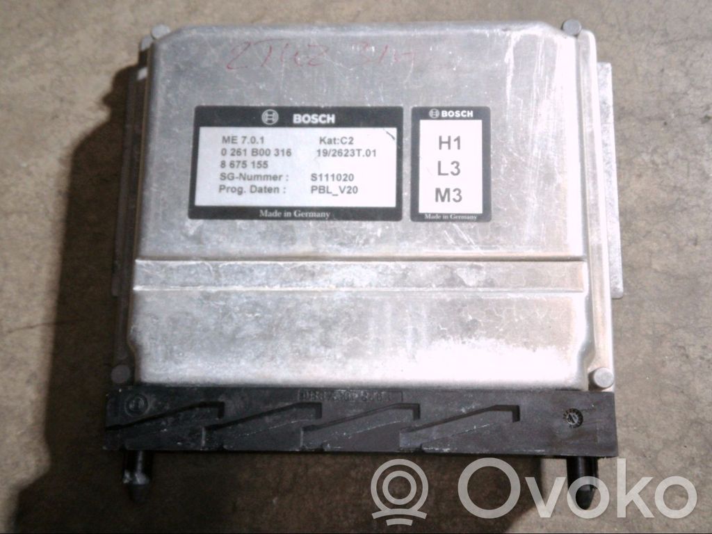 Volvo S70  V70  V70 XC Engine control unit/module 