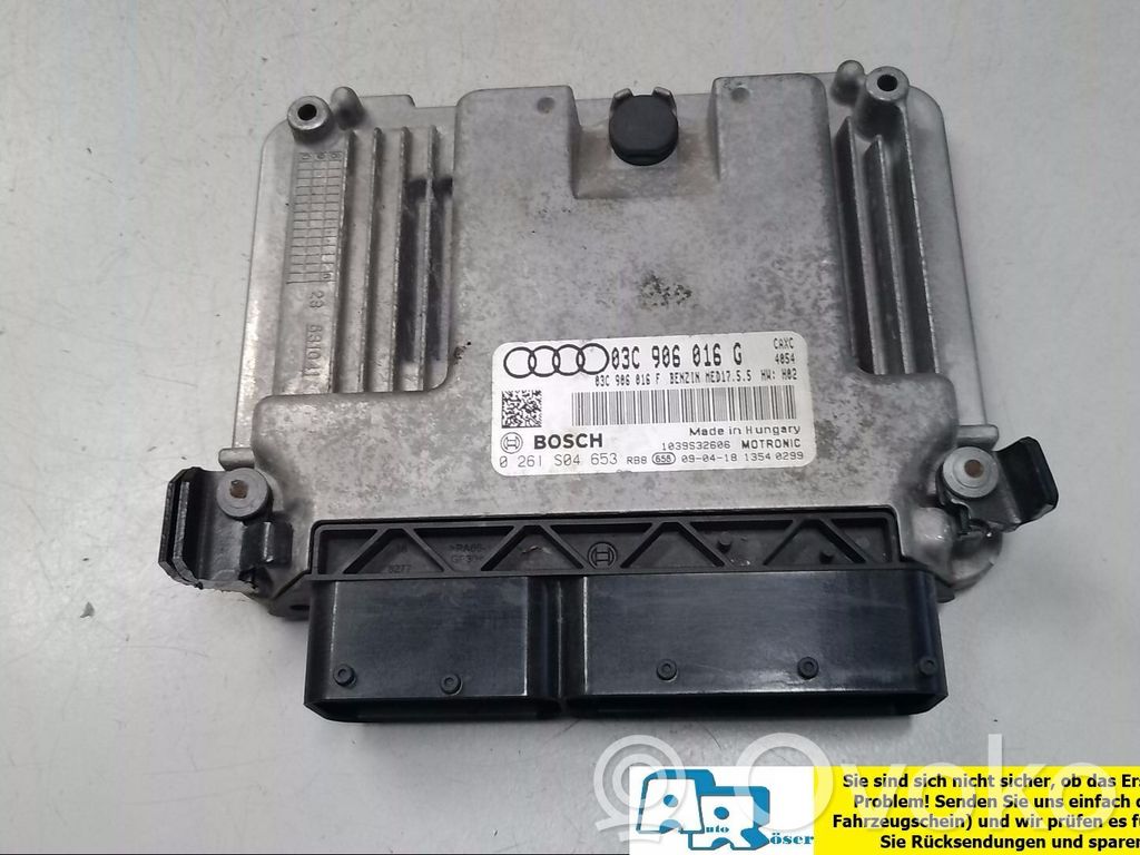Audi A3 S3 8P Engine control unit/module 