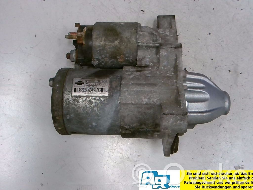 Nissan Note (E11) Starteris 