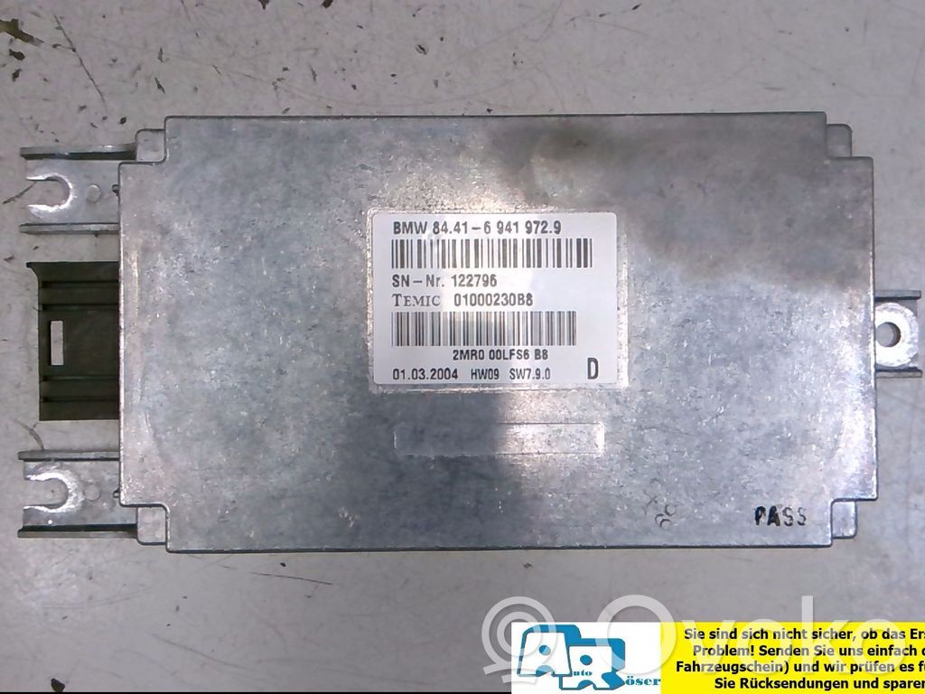 BMW 7 E65 E66 Autres unités de commande / modules 