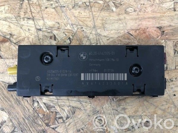 BMW 1 E81 E87 Antenos valdymo blokas 