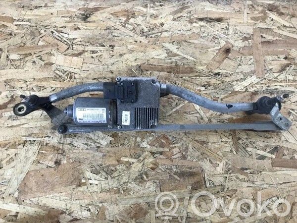 Audi A4 S4 B8 8K Motor y varillaje del limpiaparabrisas delantero 