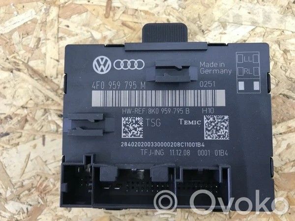 Audi A6 S6 C6 4F Durvju vadības bloks 