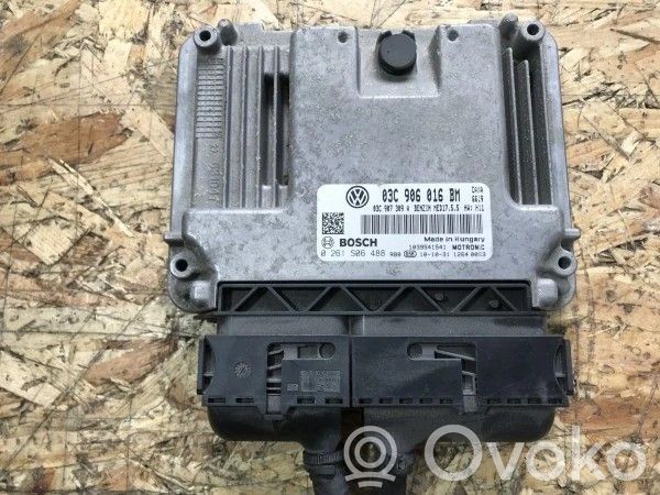 Engine control unit/module ECU   03C906016BM,18546