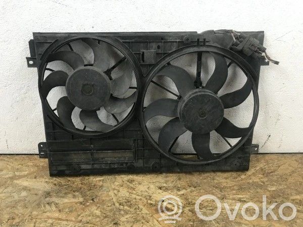 Volkswagen PASSAT B6 Elektryczny wentylator chłodnicy 