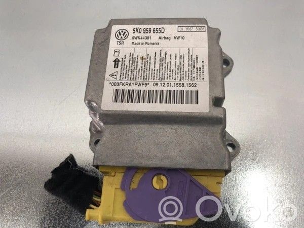 Volkswagen Golf VI Unitate/modul de comandă airbaguri 