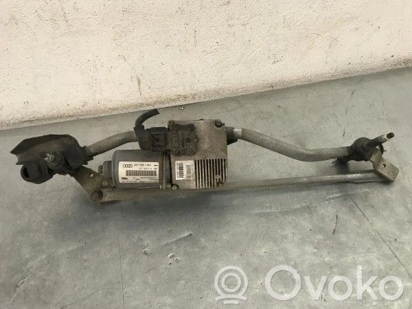 Audi A4 S4 B8 8K Mechanizm i silniczek wycieraczek szyby przedniej / czołowej 