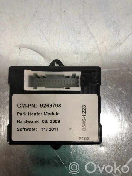 Opel Insignia A Auxiliary heating control unit/module 