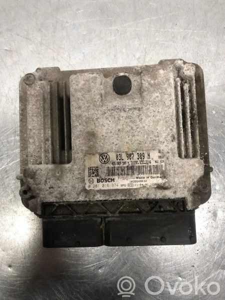 Volkswagen PASSAT B7 Unitate control motor/modul ECU 
