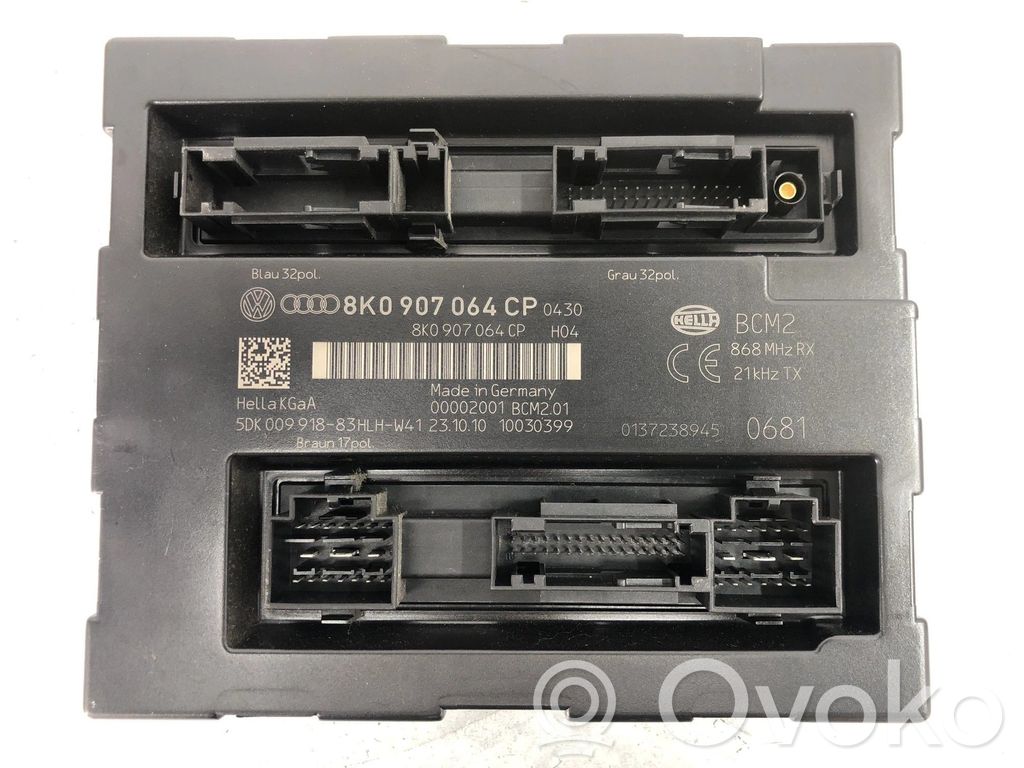 Audi A4 S4 B8 8K Moduł / Sterownik komfortu 