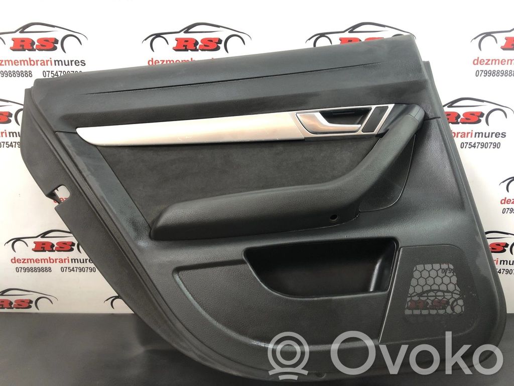 Audi A6 S6 C6 4F Rear door card panel trim 