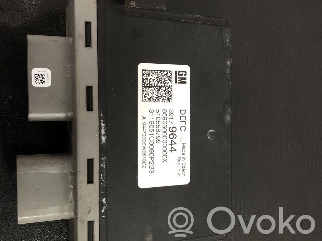Opel Astra K Adblue control unit 