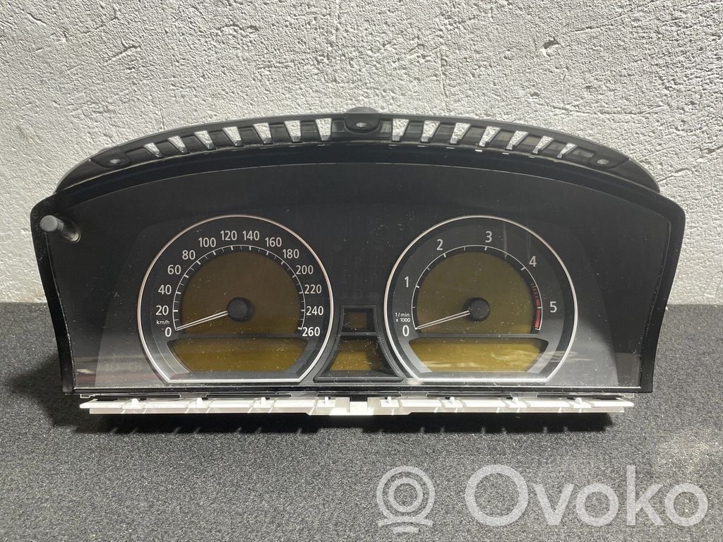 BMW 7 E65 E66 Speedometer (instrument cluster) 