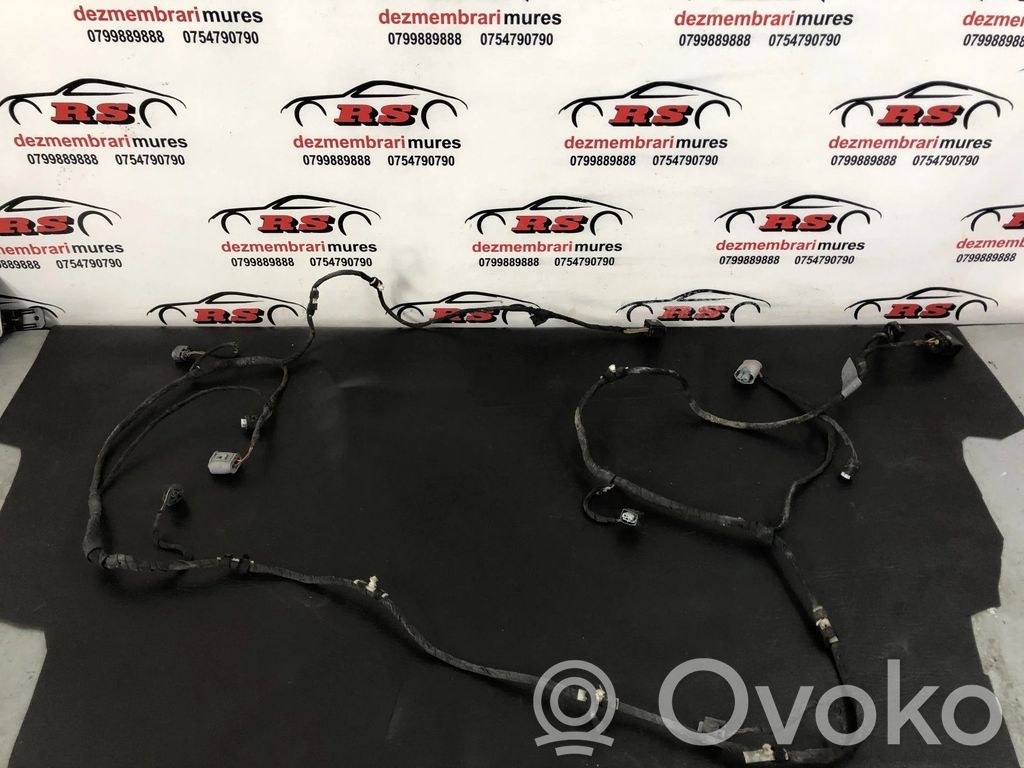 BMW 7 E65 E66 Cableado del sensor de aparcamiento (PDC) 