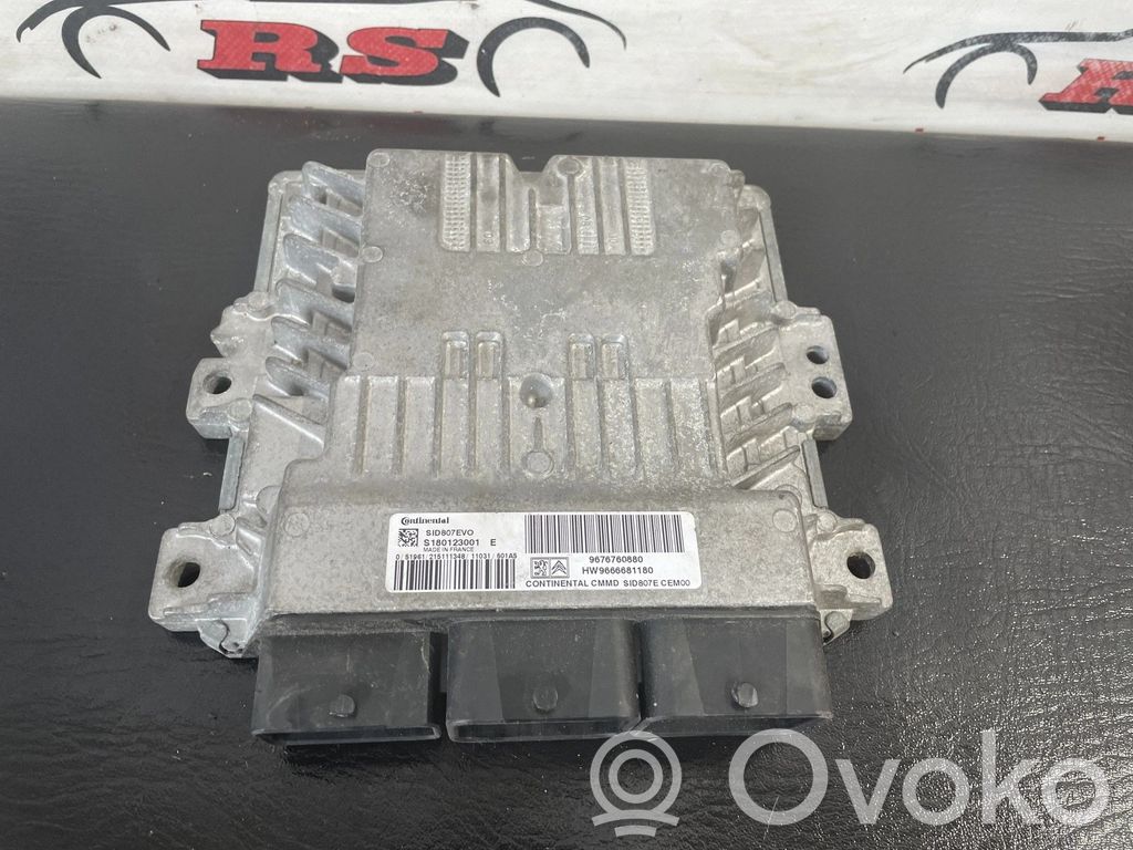 Engine control unit/module ECU   9676760880,234009