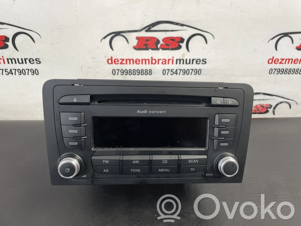 Audi A3 S3 8P Unitate principală radio/CD/DVD/GPS 