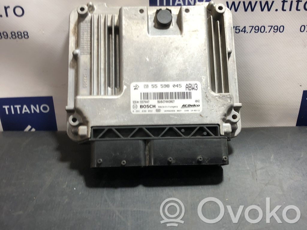 Opel Zafira C Unitate control motor/modul ECU 