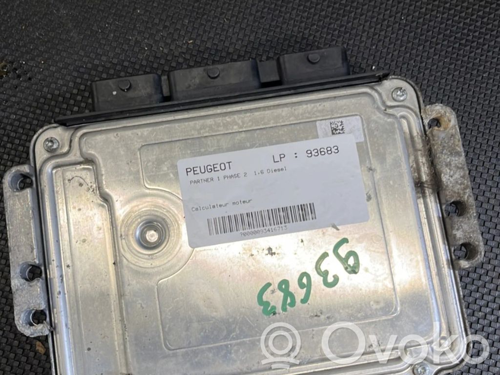 Peugeot Partner Engine control unit/module 