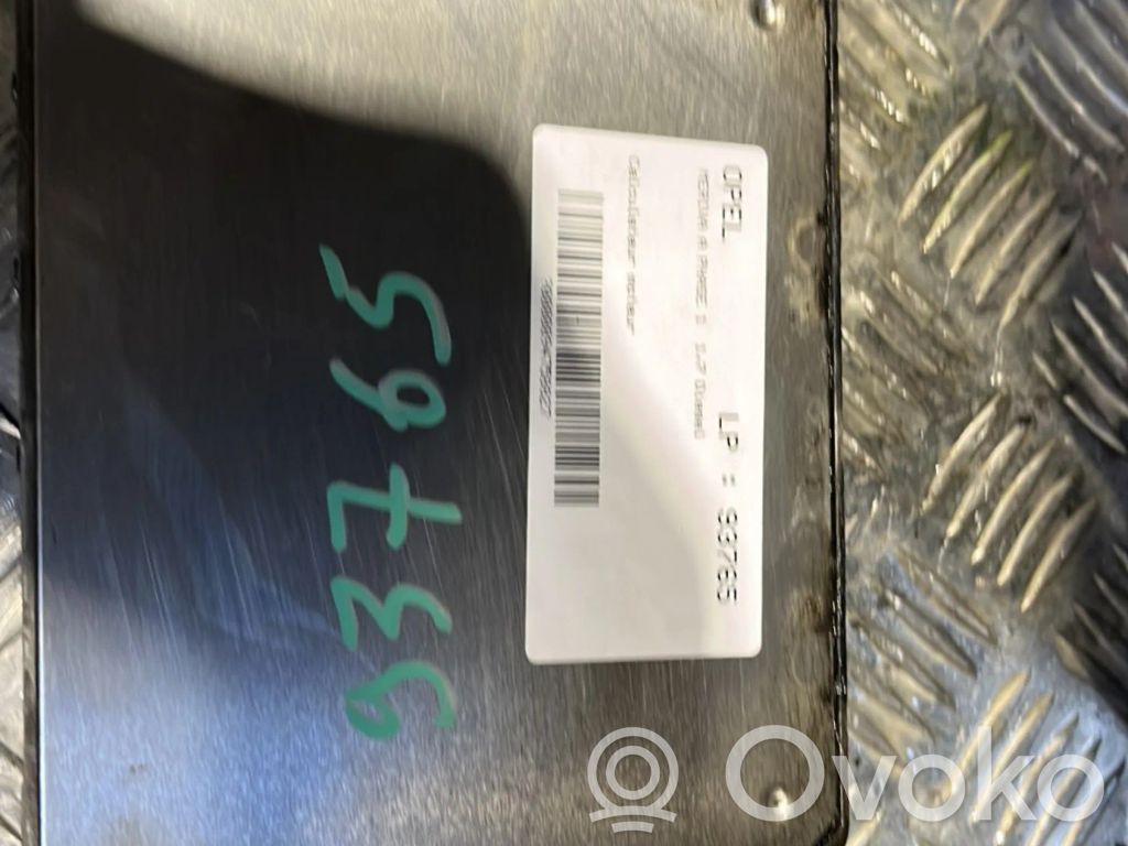 Opel Meriva A Engine control unit/module 