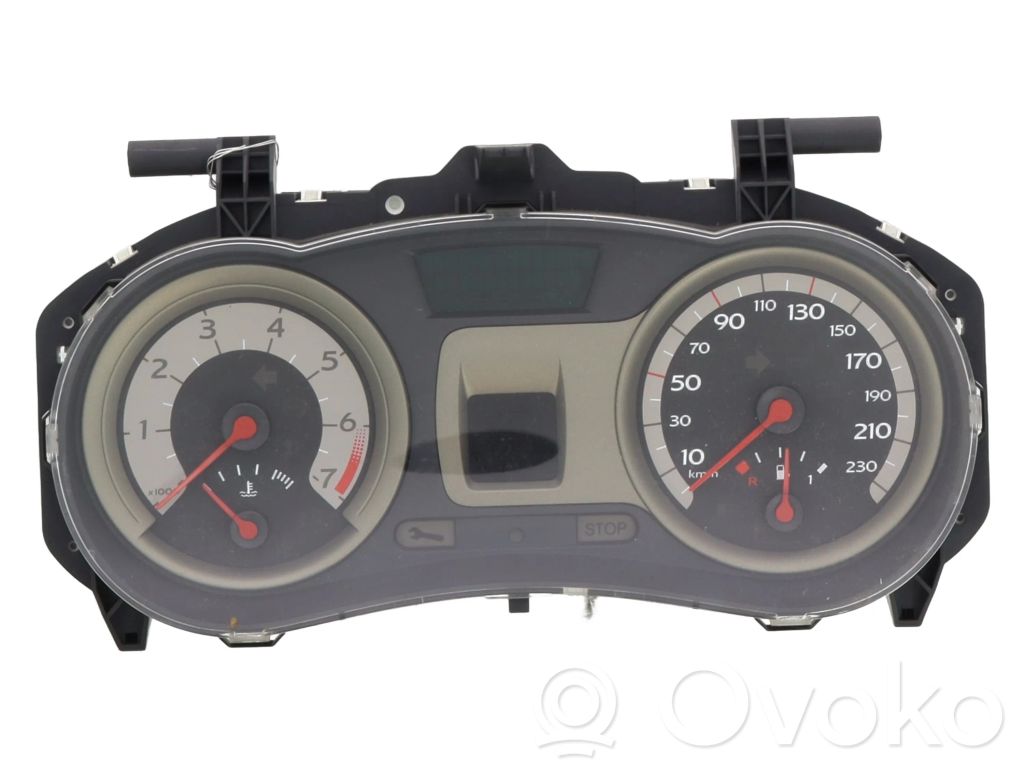 Renault Clio III Velocímetro (tablero de instrumentos) 