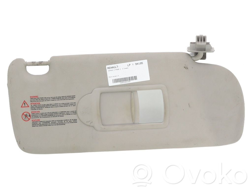 Renault Espace IV Sun visor 