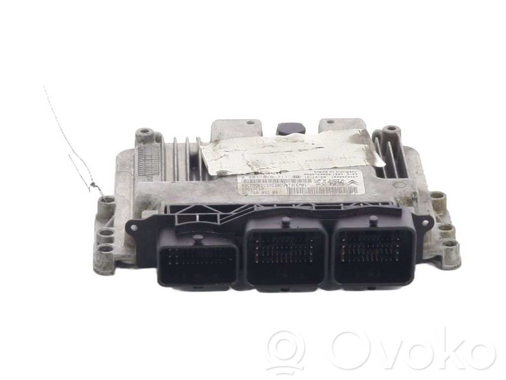 Peugeot 206+ Engine control unit/module 