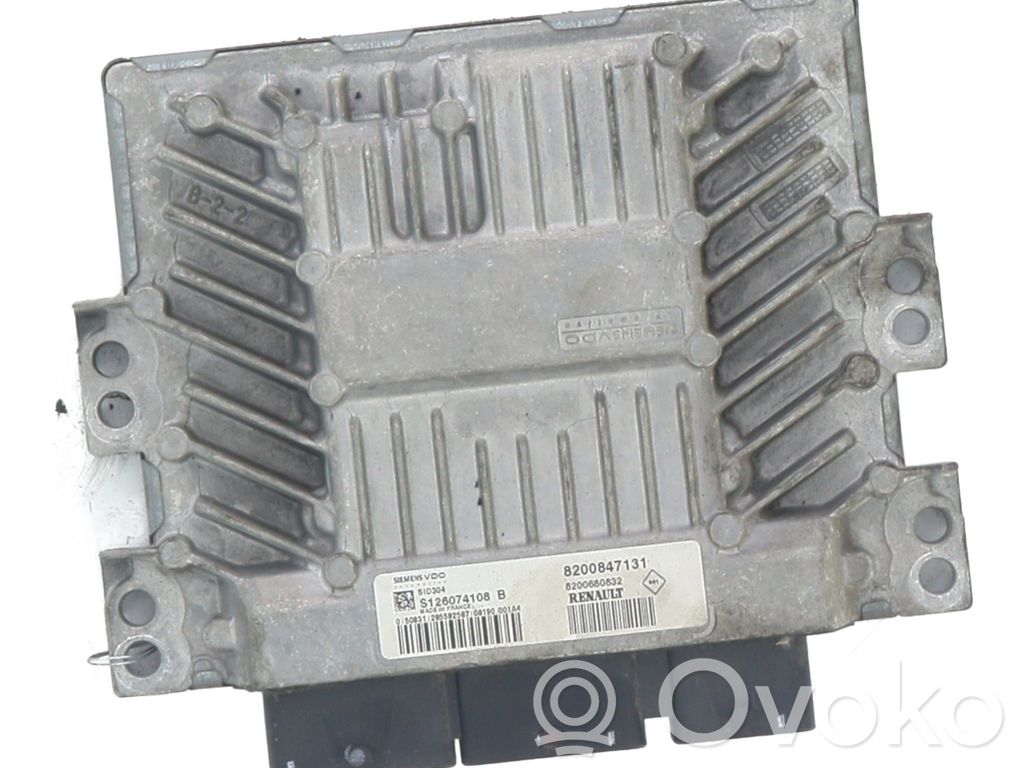 Renault Megane II Engine control unit/module 