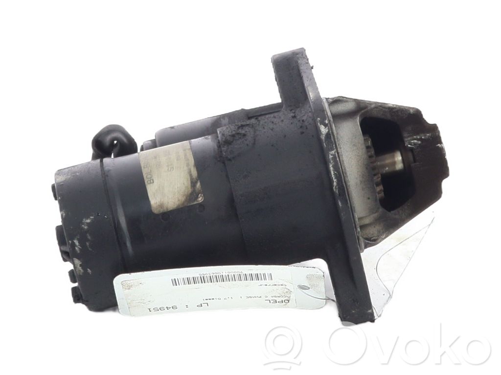 Opel Corsa C Motor de arranque 