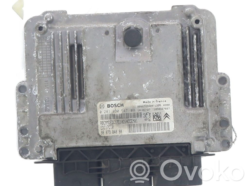 Engine control unit/module   9807984080