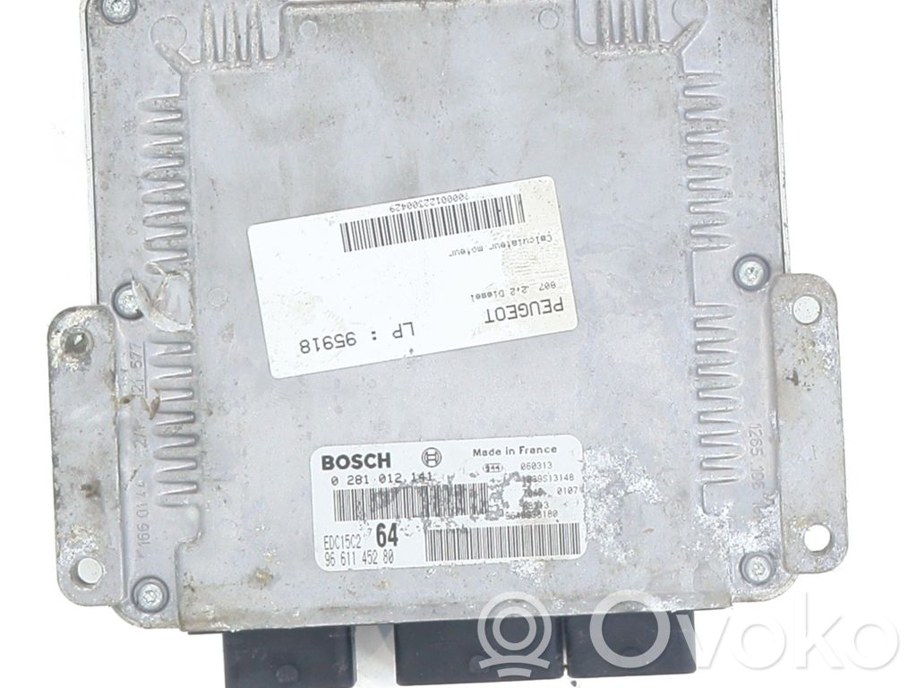 Peugeot 807 Engine control unit/module 