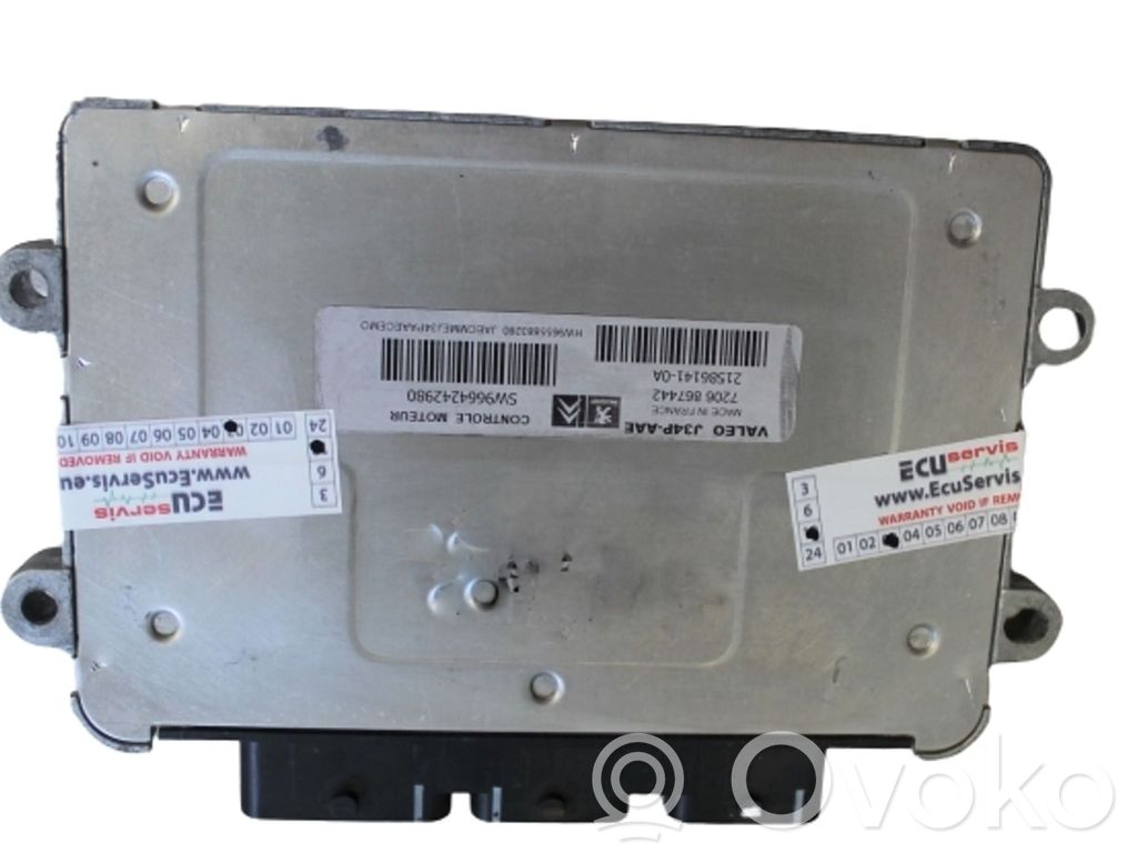 Citroen Berlingo Engine control unit/module 