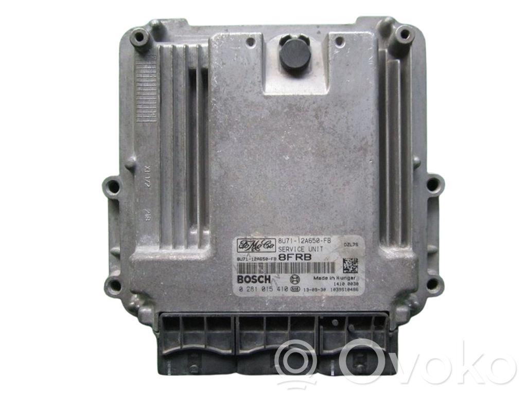 Unidad de control/módulo del motor   8U7112A650FB,8U7112A650FB,001001013372E,0281015410